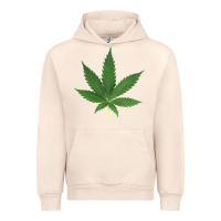 Sandshell Weed leaf Urban Hoodie - artisFamous