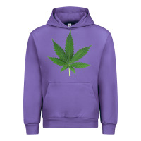 Tulip Weed leaf Urban Hoodie - artisFamous