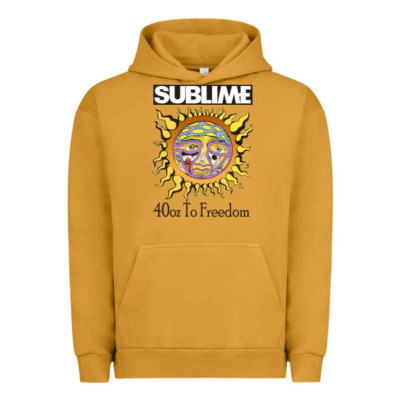 Sunflower Sublime 40oz To Freedom Urban Hoodie by artisFamous | Teevron