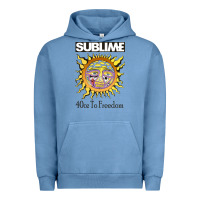 Pigment Pebble Blue sunflower sublime 40oz to freedom Urban Hoodie - artisFamous