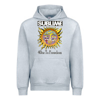 Heather Grey sunflower sublime 40oz to freedom Urban Hoodie - artisFamous