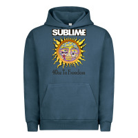 Pigment Midnight Navy sunflower sublime 40oz to freedom Urban Hoodie - artisFamous