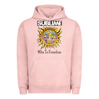 Pigment Salmon sunflower sublime 40oz to freedom Urban Hoodie - artisFamous