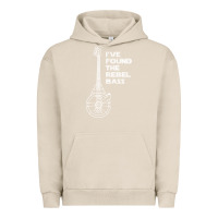 Pigment French Oak rebel bass Urban Hoodie - artisFamous