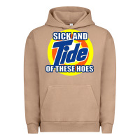 Pigment Burro sick and tide of these hoes Urban Hoodie - artisFamous