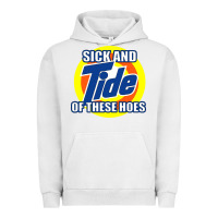 Pigment Lunar Rock sick and tide of these hoes Urban Hoodie - artisFamous