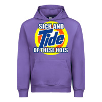 Tulip sick and tide of these hoes Urban Hoodie - artisFamous
