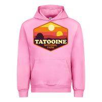 Fuchsia Pink tatooine national park Urban Hoodie - artisFamous