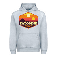 Heather Grey tatooine national park Urban Hoodie - artisFamous
