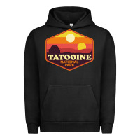Pigment Black tatooine national park Urban Hoodie - artisFamous