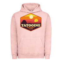 Pigment Salmon tatooine national park Urban Hoodie - artisFamous