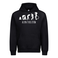 Black alien evolution Urban Hoodie - artisFamous