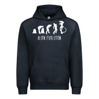 Navy alien evolution Urban Hoodie - artisFamous