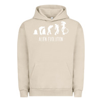 Pigment French Oak alien evolution Urban Hoodie - artisFamous