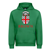 Emerald brown university Urban Hoodie - artisFamous
