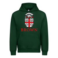 Forest Green brown university Urban Hoodie - artisFamous