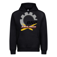 Black brp ski doo Urban Hoodie - artisFamous