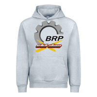 Heather Grey brp ski doo Urban Hoodie - artisFamous