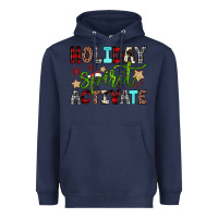 Navy holiday spirit activate Heavyweight Hoodie - JahusDesignShop