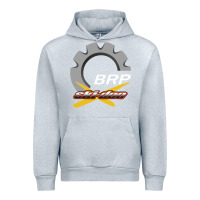 Heather Grey brp ski doo Urban Hoodie - artisFamous