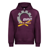 Mauve Wine brp ski doo Urban Hoodie - artisFamous