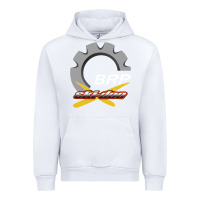 White brp ski doo Urban Hoodie - artisFamous