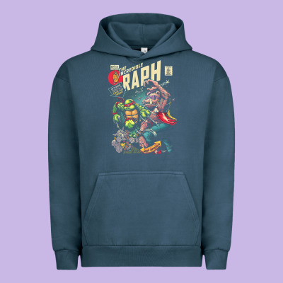 The Incredible Raph Urban Hoodie Designed By Artisfamous