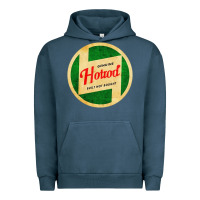 Pigment Midnight Navy hot rod built not bought Urban Hoodie - artisFamous