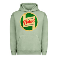 Pigment Oil Green hot rod built not bought Urban Hoodie - artisFamous