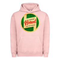 Pigment Salmon hot rod built not bought Urban Hoodie - artisFamous