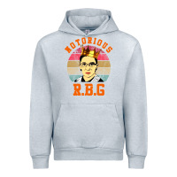 Heather Grey rbg Urban Hoodie - artisFamous
