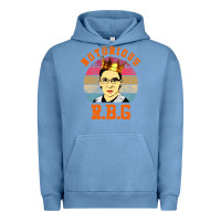 Pigment Pebble Blue rbg Urban Hoodie - artisFamous
