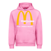 Fuchsia Pink marijuana over 1 million stoned Urban Hoodie - artisFamous