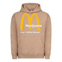 Pigment Burro marijuana over 1 million stoned Urban Hoodie - artisFamous