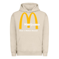 Pigment French Oak marijuana over 1 million stoned Urban Hoodie - artisFamous