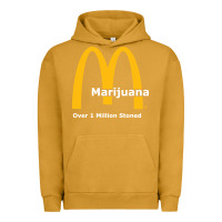 Pigment Peanut Butter marijuana over 1 million stoned Urban Hoodie - artisFamous