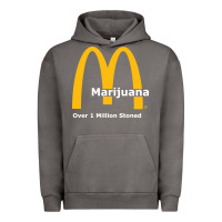 Pigment Tornado marijuana over 1 million stoned Urban Hoodie - artisFamous
