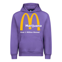 Tulip marijuana over 1 million stoned Urban Hoodie - artisFamous