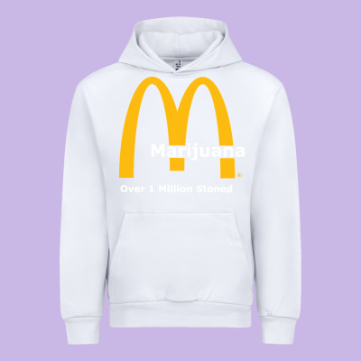 Marijuana Over 1 Million Stoned Urban Hoodie Designed By Artisfamous