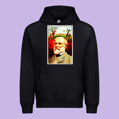 Lee Confederate General Urban Hoodie Designed By Artisfamous