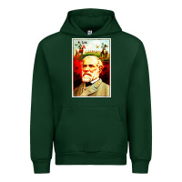 Forest Green lee Confederate General Urban Hoodie - artisFamous