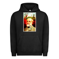 Pigment Black lee Confederate General Urban Hoodie - artisFamous