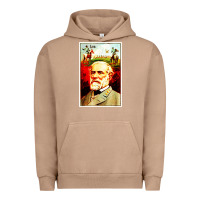 Pigment Burro lee Confederate General Urban Hoodie - artisFamous