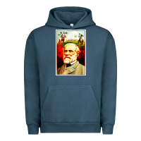Pigment Midnight Navy lee Confederate General Urban Hoodie - artisFamous
