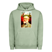 Pigment Oil Green lee Confederate General Urban Hoodie - artisFamous