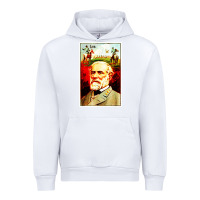 White lee Confederate General Urban Hoodie - artisFamous