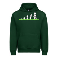 Forest Green lego Urban Hoodie - artisFamous