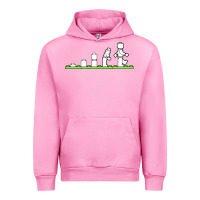 Fuchsia Pink lego Urban Hoodie - artisFamous