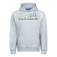Heather Grey lego Urban Hoodie - artisFamous