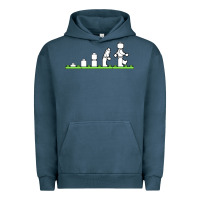 Pigment Midnight Navy lego Urban Hoodie - artisFamous
